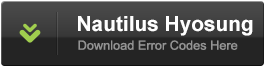 Download Nautilus Hyosong ATM Error Codes