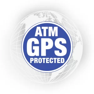 ATM GPS Protected Decal from Empire Atm Group