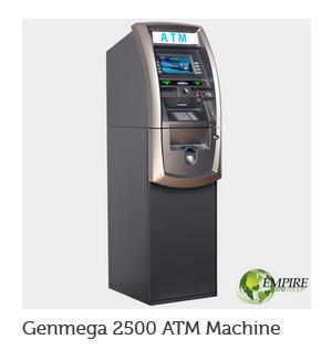 Genmega 2500 ATM Machine from Empire ATM Group, empireatmgroup.com