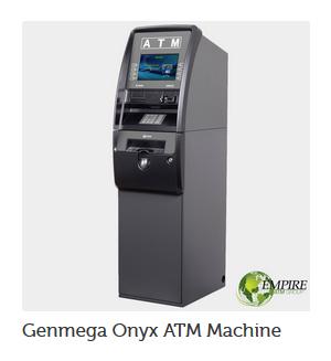 Genmega Onyx ATM Machine from Empire ATM Group, empireatmgroup.com